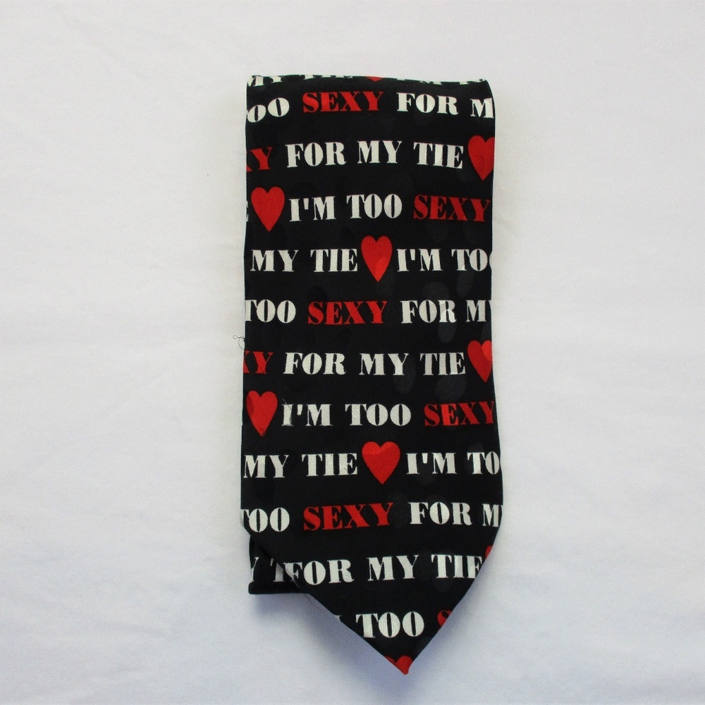Addiction Novelty Men's Classic Silk Tie